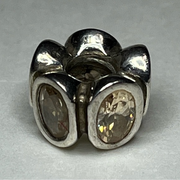 Retired Pandora Oval Lights Charm - Picture 2 of 5